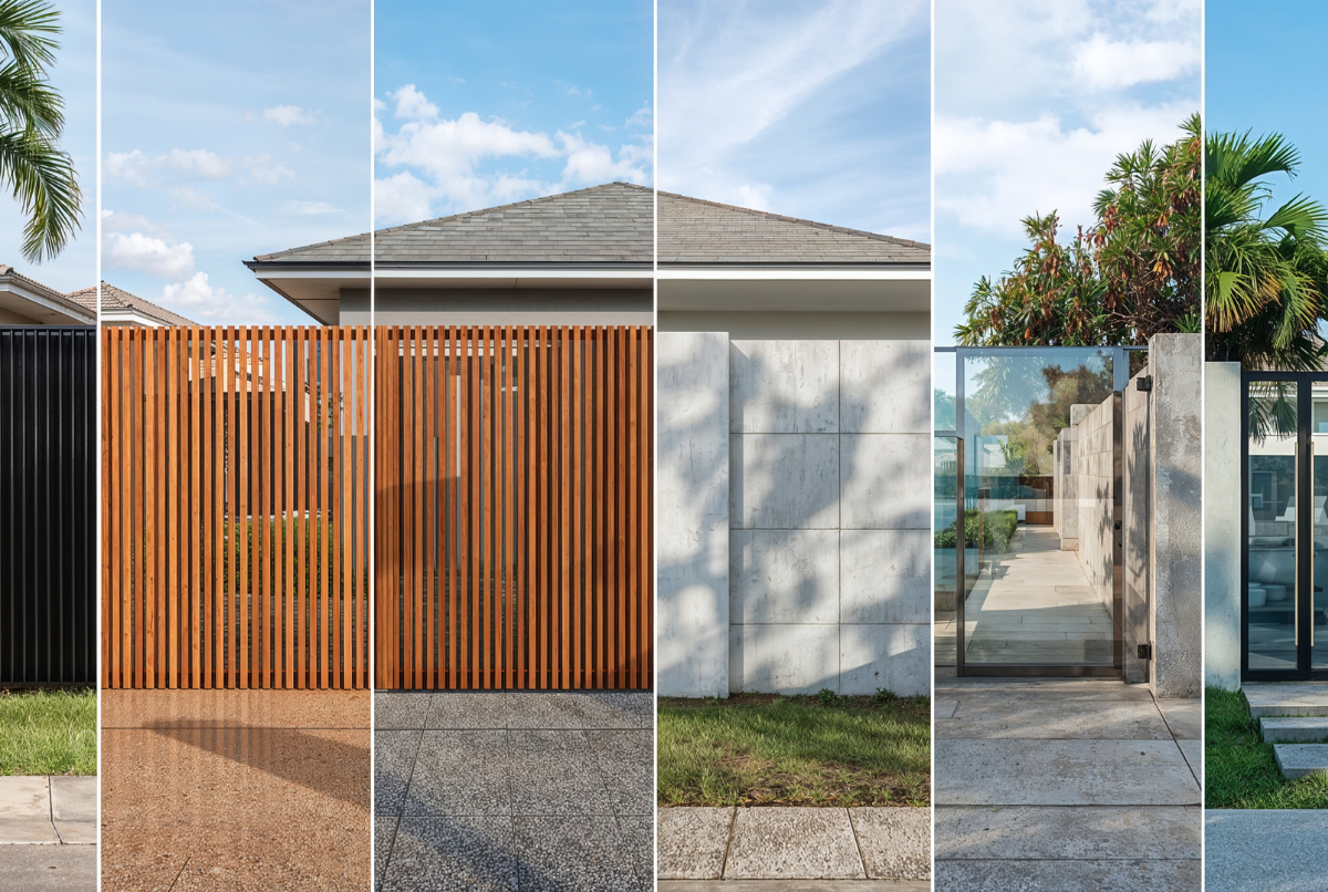 5 Ide Desain Pagar Rumah Minimalis yang Elegan