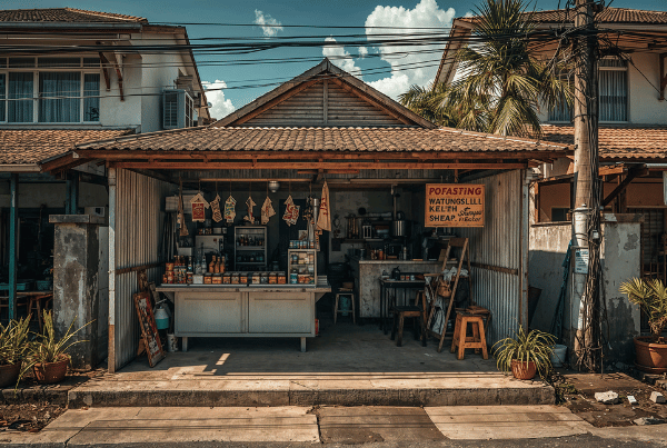 5 Model Desain Warung Kecil Depan Rumah Sederhana