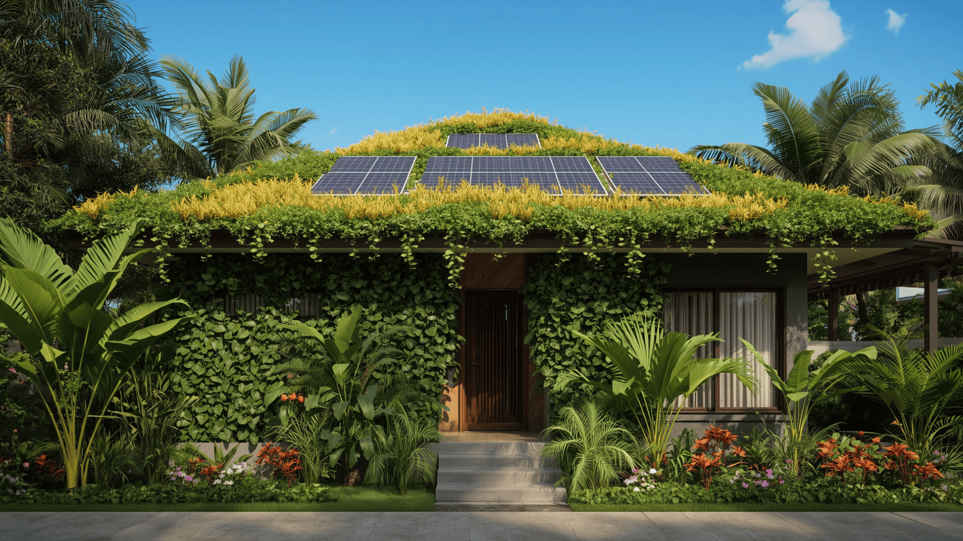 Desain Rumah Hijau Sejuk dan Hemat Energi: Inspirasi Hunian Ramah Lingkungan